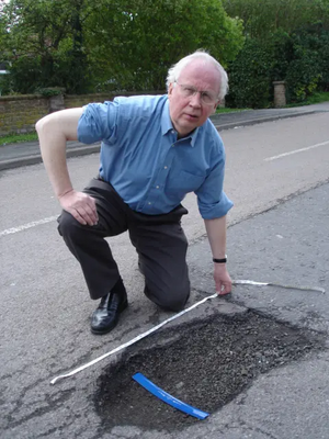 Massive Pothole