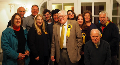 Photo by Lloyd Harris Cllr Ron Tindall and team 2017