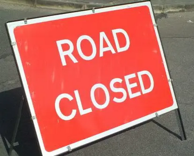 road closed