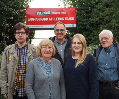 Photo by Lloyd Harris Dacorum Athletics Track
