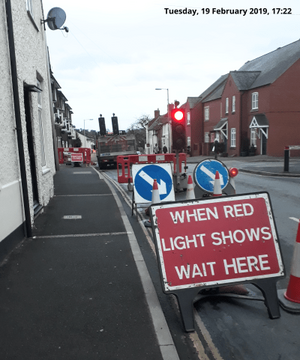 Image courtesy of Cllr Andy Boddington Repair Delay