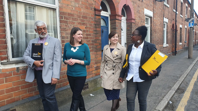 Image courtesy of Watford Liberal Democrats Jo Swinson in Watford
